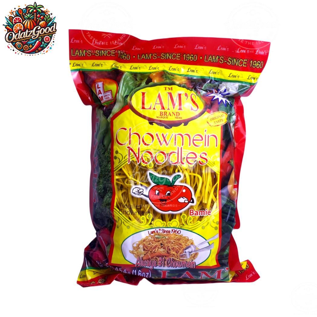 Lam’s Guyanese Chow Mein Noodles 16oz (454g) – Product of Guyana