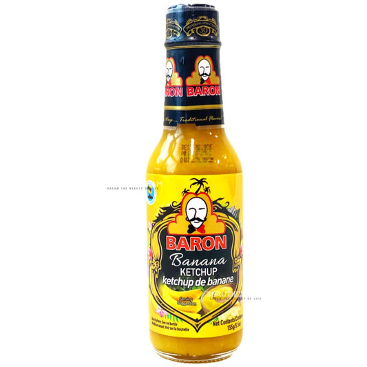 Baron Banana Ketchup  | Product of St. Lucia | 5.5oz (155g)