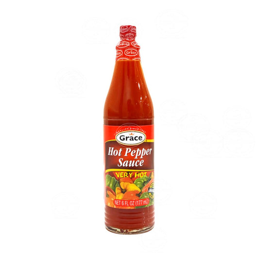 Grace Hot Pepper Sauce | Product of Jamaica | 6oz (177ml)