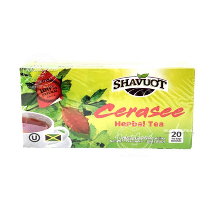 Shavuot Cerasee Tea | Product of Jamaica | 20 Tea Bags