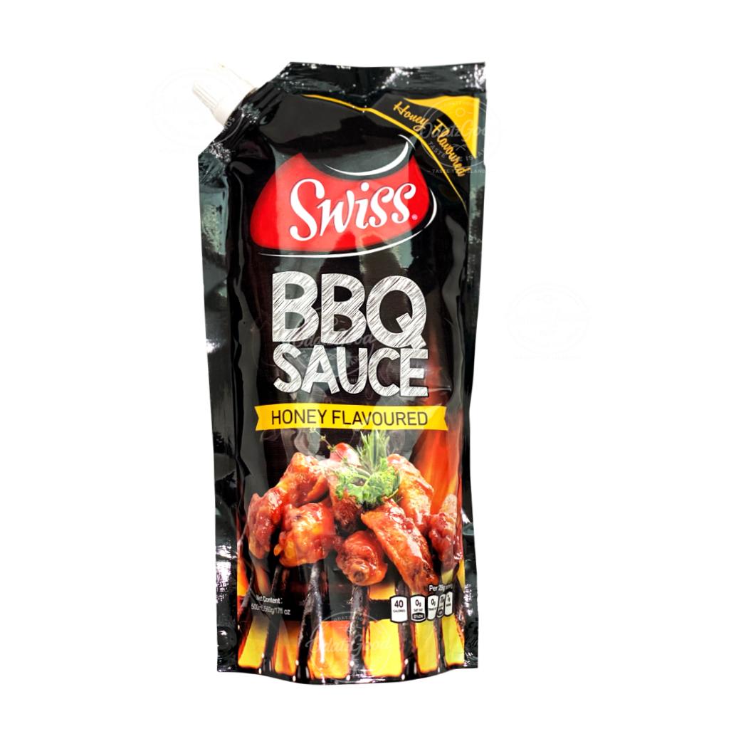 Swiss BBQ Sauce Honey | Product of Trinidad & Tobago | 17oz (500ml)