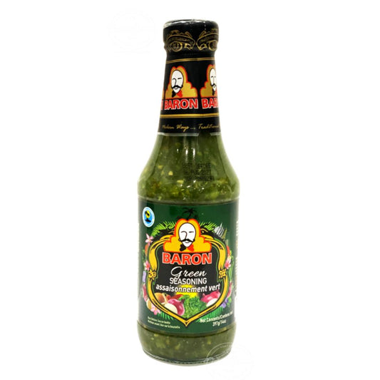 Baron Green Seasoning | Product of St. Lucia | 14oz (397g)