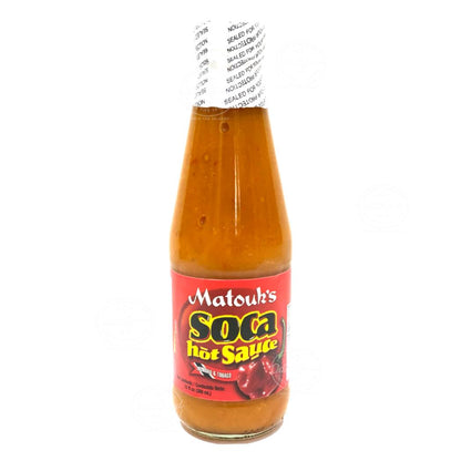 Matouk’s Soca Sauce | Product of Trinidad & Tobago | 10oz  (300ml)
