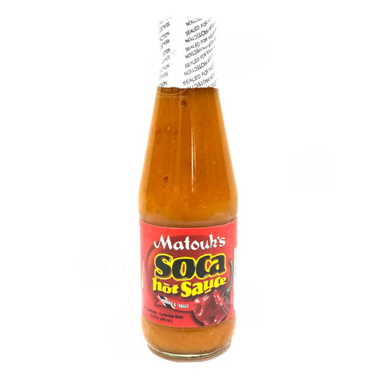 Matouk’s Soca Sauce | Product of Trinidad & Tobago | 10oz  (300ml)