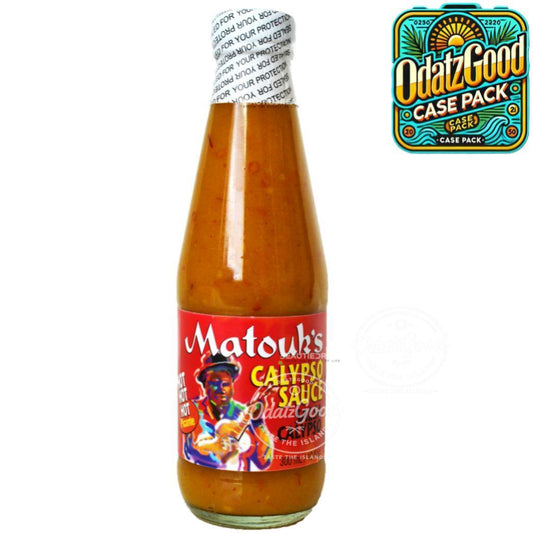 Matouk's Calypso Sauce | Product of Trinidad & Tobago | 10oz | (Bulk) Case Pack