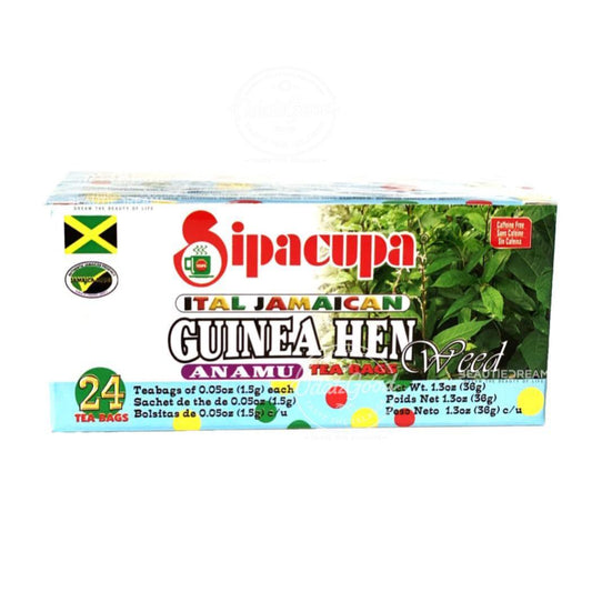 Sipacupa Guinea Hen Tea | Product of Jamaica | 24 Tea Bags