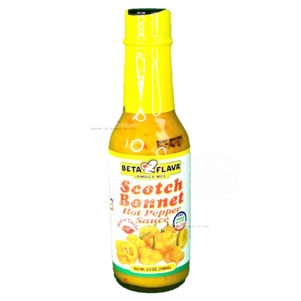 Beta Flava (Ocho Rios) Scotch Bonnet Sauce | Product of St. Lucia | 5.5 oz (156ml)