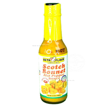 Beta Flava (Ocho Rios) Scotch Bonnet Sauce | Product of St. Lucia | 5.5 oz (156ml)