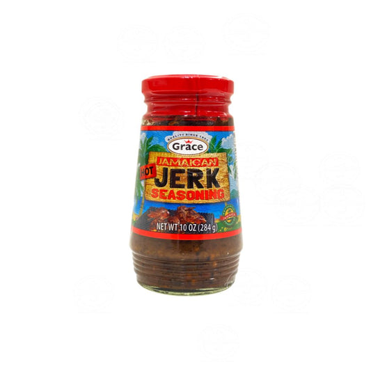 Grace Jamaican Hot (Wet) Jerk Seasoning | Product of Jamaica | 10oz (284g)