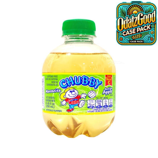 Chubby Action Apple Manzanita Soda | 8.45oz (250ml) | (Bulk) Case Pack