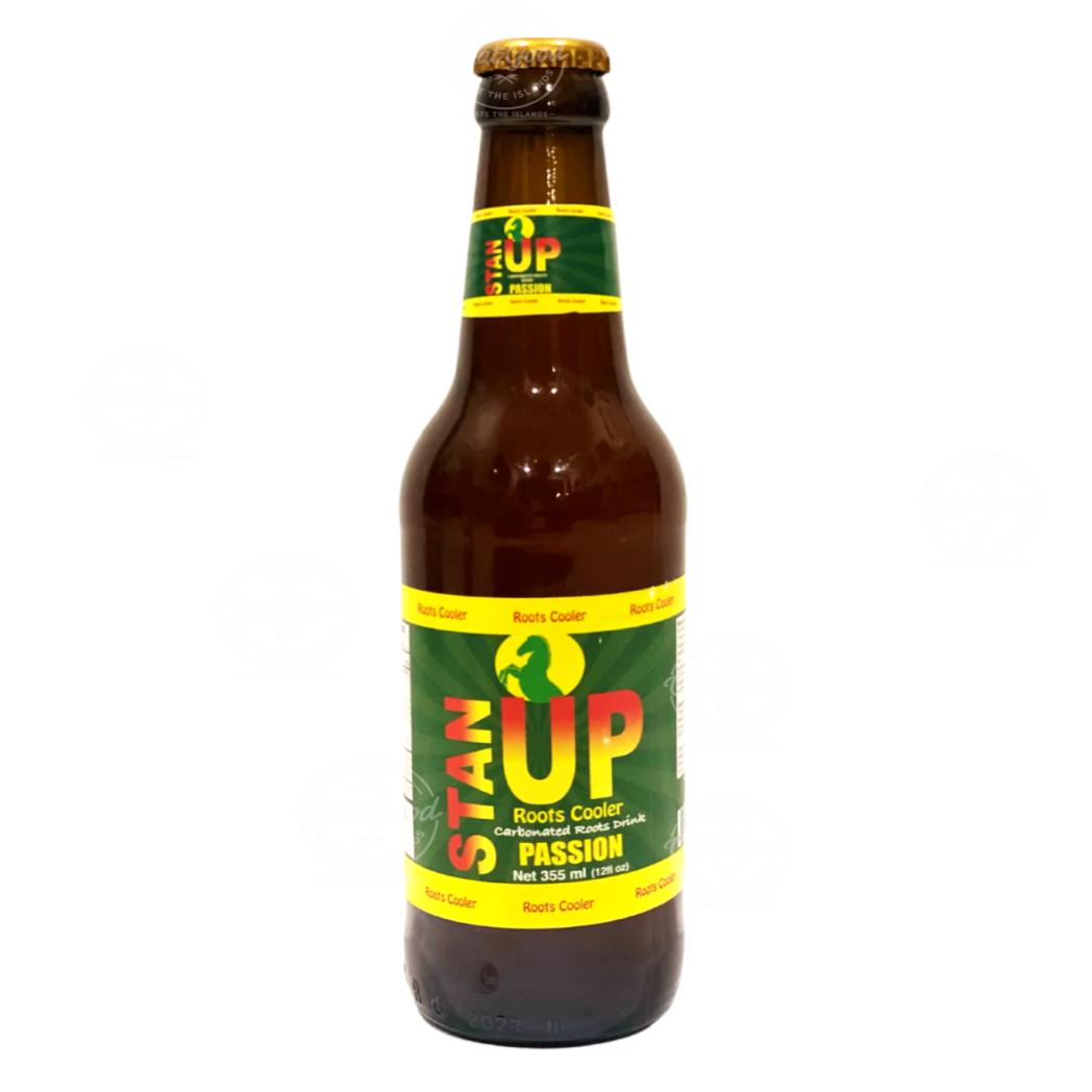 Stan Up Roots Cooler Passion Carbonated Roots Drink 12oz (355ml)