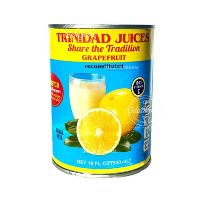 Trinidad Juices Grapefruit | Product of Trinidad & Tobago | 19oz (540ml)
