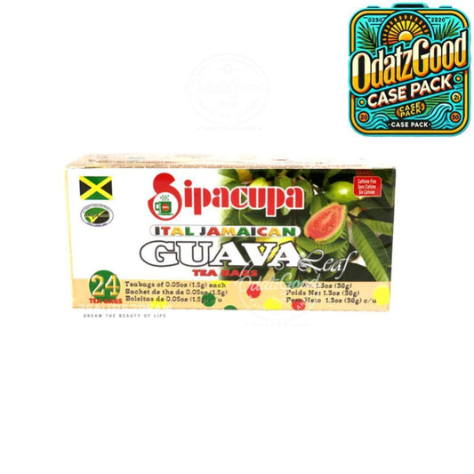 Sipacupa Guava Tea | Product of Jamaica | 24 Tea Bags | (Bulk) Case Pack