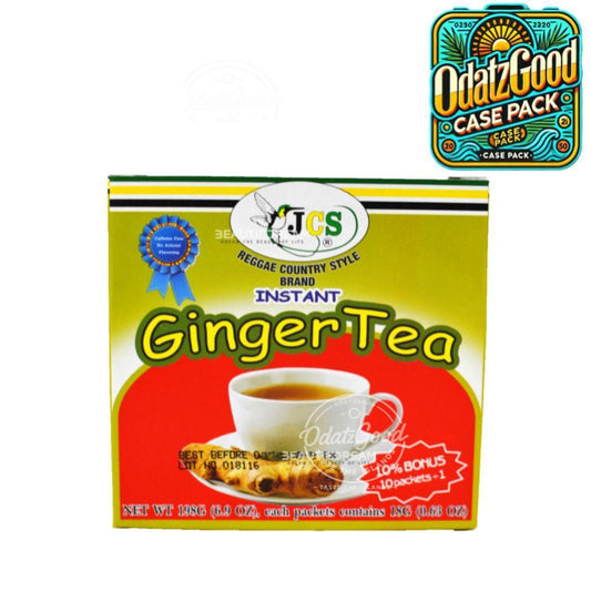 JCS Instant Ginger Tea | 6.9oz (198g) | (Bulk) Case Pack