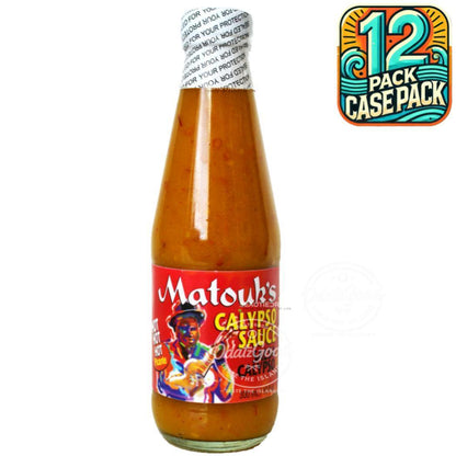 Matouk's Calypso Sauce | Product of Trinidad & Tobago | 10oz | (Bulk) Case Pack