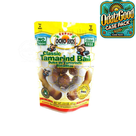 Ocho Rios Tamarind Ball | 2 oz (70g) | (Bulk) Case Pack