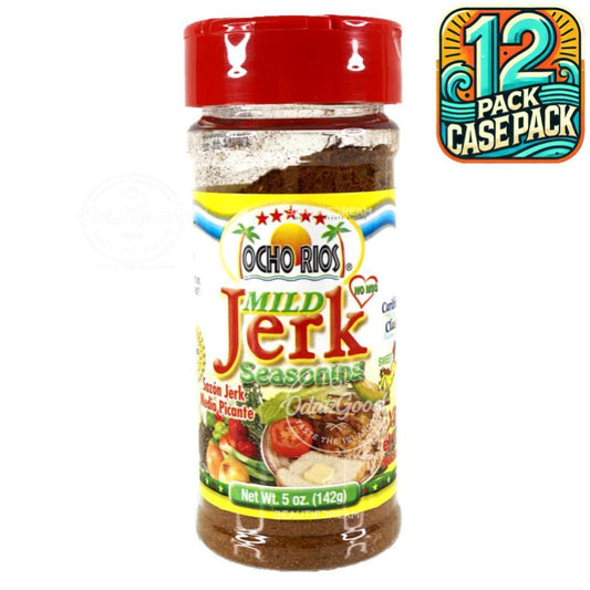 Ocho Rios Mild Jerk Seasoning | 5 oz (142g) | (Bulk) Case of 12