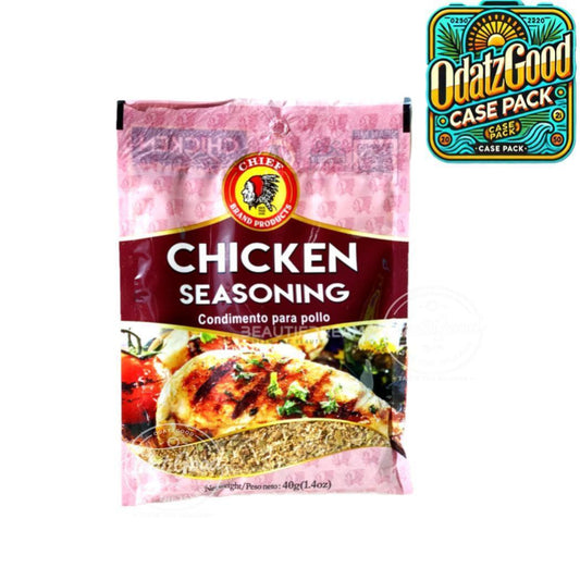 Chief Chicken Seasoning | Product of Trinidad & Tobago | 1.4 oz (28g) | (Bulk) Case Pack