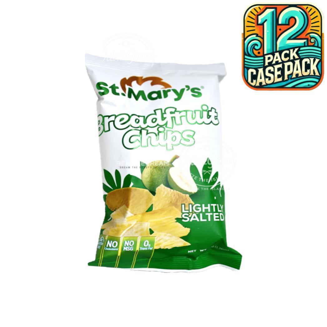 St Mary’s Breadfruit Chips | 1.7 oz (50g) | (Bulk) Case Pack