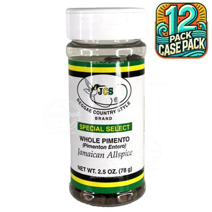 JCS Whole Pimento | 2.5 oz (78g) | (Bulk) Case of 12