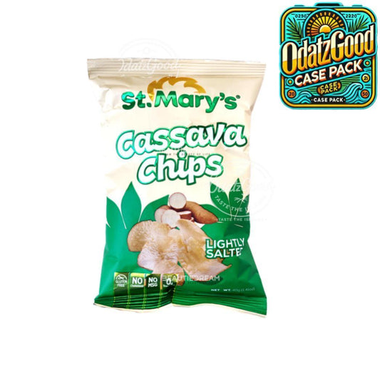 St. Mary’s Cassava Chips | 1.41oz  (40g) | (Bulk) Case Pack
