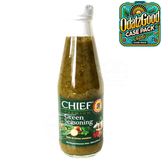 Chief Green Seasoning | Product of Trinidad & Tobago | 10oz | (Bulk) Case Pack