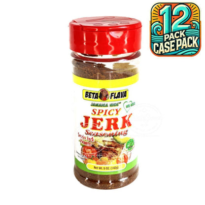 Beta Flava (Ocho Rios) Spicy Jerk Seasoning | 5 oz (142g) | Case of 12
