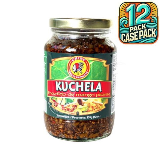 Chief Kuchela | Product of Trinidad & Tobago | 12oz (355g) | (Bulk) Case of 12