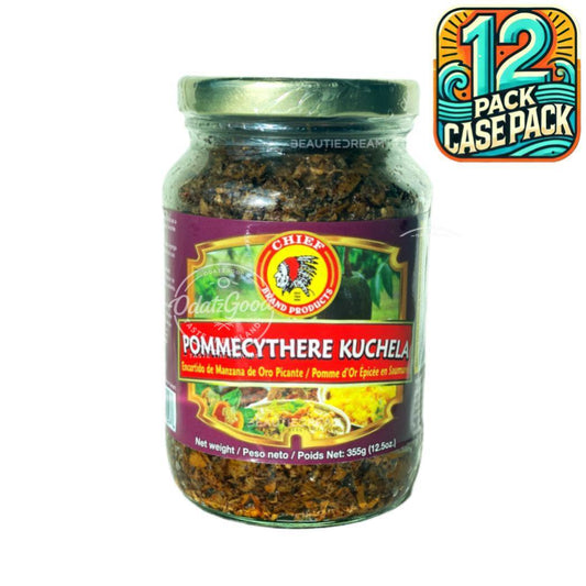 Chief Pommecythere Kuchela | Product of Trinidad & Tobago | 12.5oz (355g) | (Bulk) Case of 12