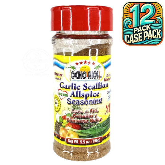 Ocho Rios Garlic Scallion Allspice | 5.5oz (170g) | (Bulk) Case of 12