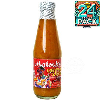 Matouk's Calypso Sauce | Product of Trinidad & Tobago | 10oz | (Bulk) Case Pack