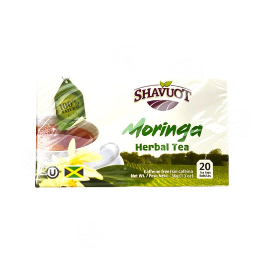 Shavuot Moringa Tea | Product of Jamaica | 20Tea Bags (30g)