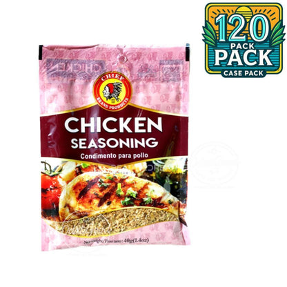 Chief Chicken Seasoning | Product of Trinidad & Tobago | 1.4 oz (28g) | (Bulk) Case Pack