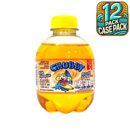 Chubby Reggae Gold Kola Champion Soda | 8.45oz (250ml) | (Bulk) Case Pack