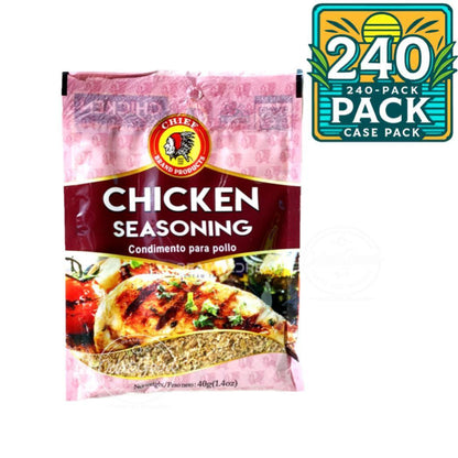 Chief Chicken Seasoning | Product of Trinidad & Tobago | 1.4 oz (28g) | (Bulk) Case Pack