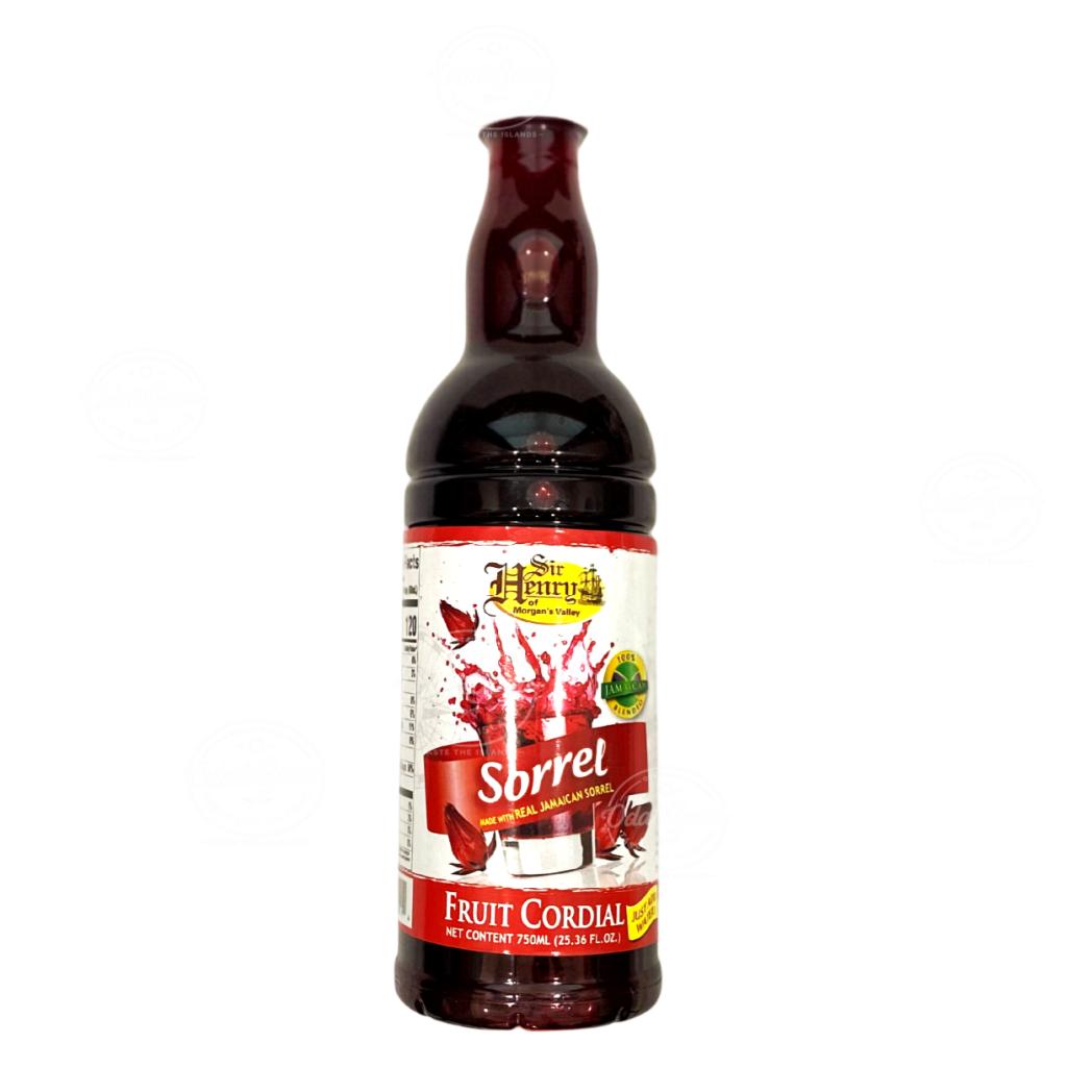 Sir Henry Sorrel Fruit Cordial  | Product of Jamaica | 25oz (750ml)