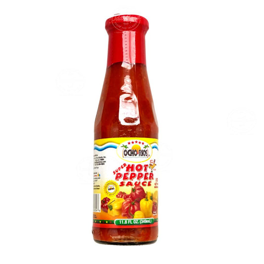 Ocho Rios Super Hot Pepper Sauce | 11.8oz (349ml)
