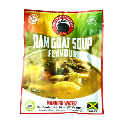 Spicy Hill Ram Goat Soup Mannish Water | Product of Jamaica | 1.76 oz (50g)