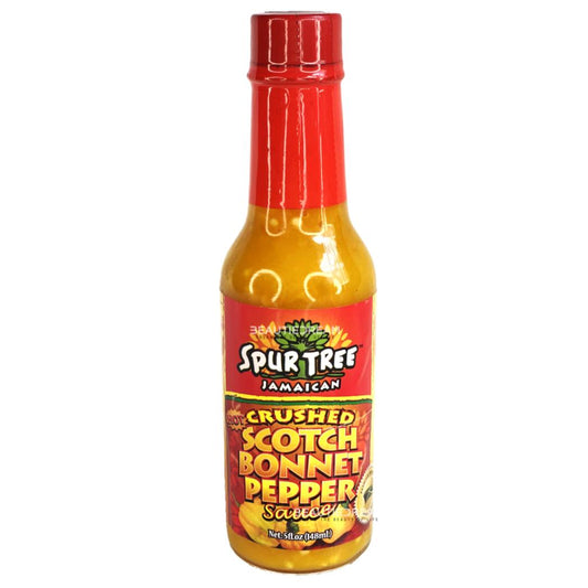 Spur Tree Crushed Scotch Bonnet Pepper Sauce | Product of Jamaica  | 5 oz (148ml)