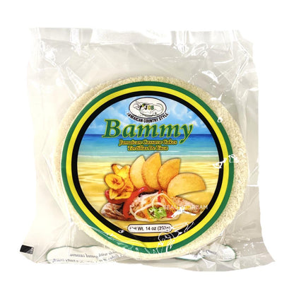 JCS Jamaican Bammy Cassava Cakes (Tortillas de Yuca) | Product of Jamaica | 14 oz