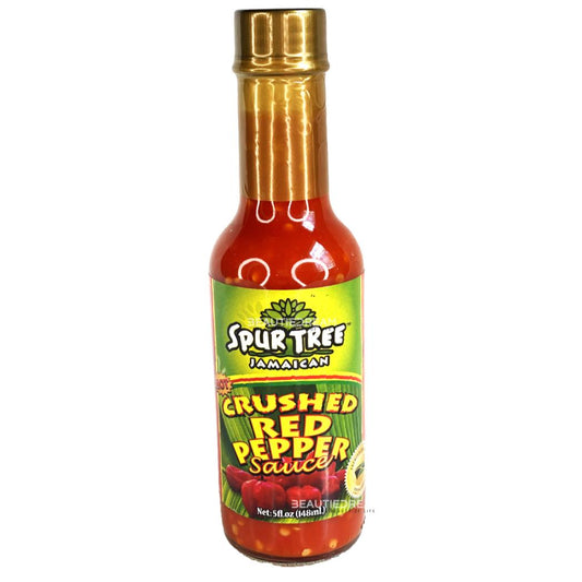 Spur Tree Crushed Red Pepper Sauce | Product of Jamaica | 5 oz (148ml)