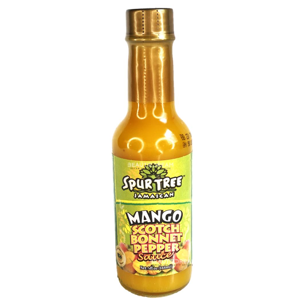 Spur Tree Mango Scotch Bonnet Pepper Sauce | Product of Jamaica | 5 oz (148ml)