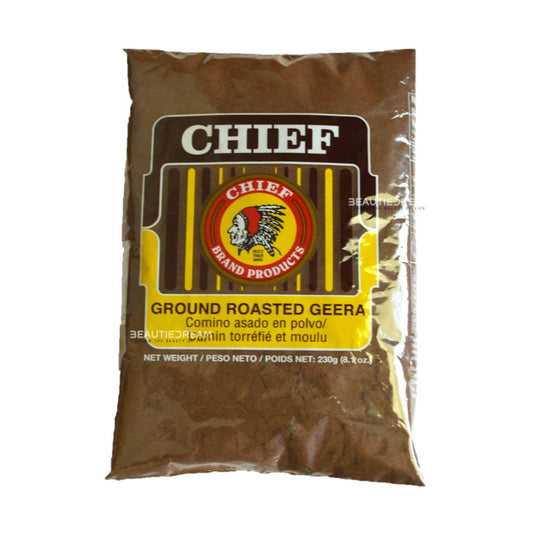 Chief Ground Roasted Geera  | Product of Trinidad & Tobago | 8.1 oz (230g)