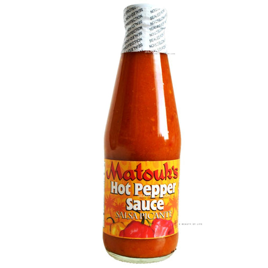 Matouk's Hot Pepper Sauce | Product of Trinidad & Tobago | 10oz