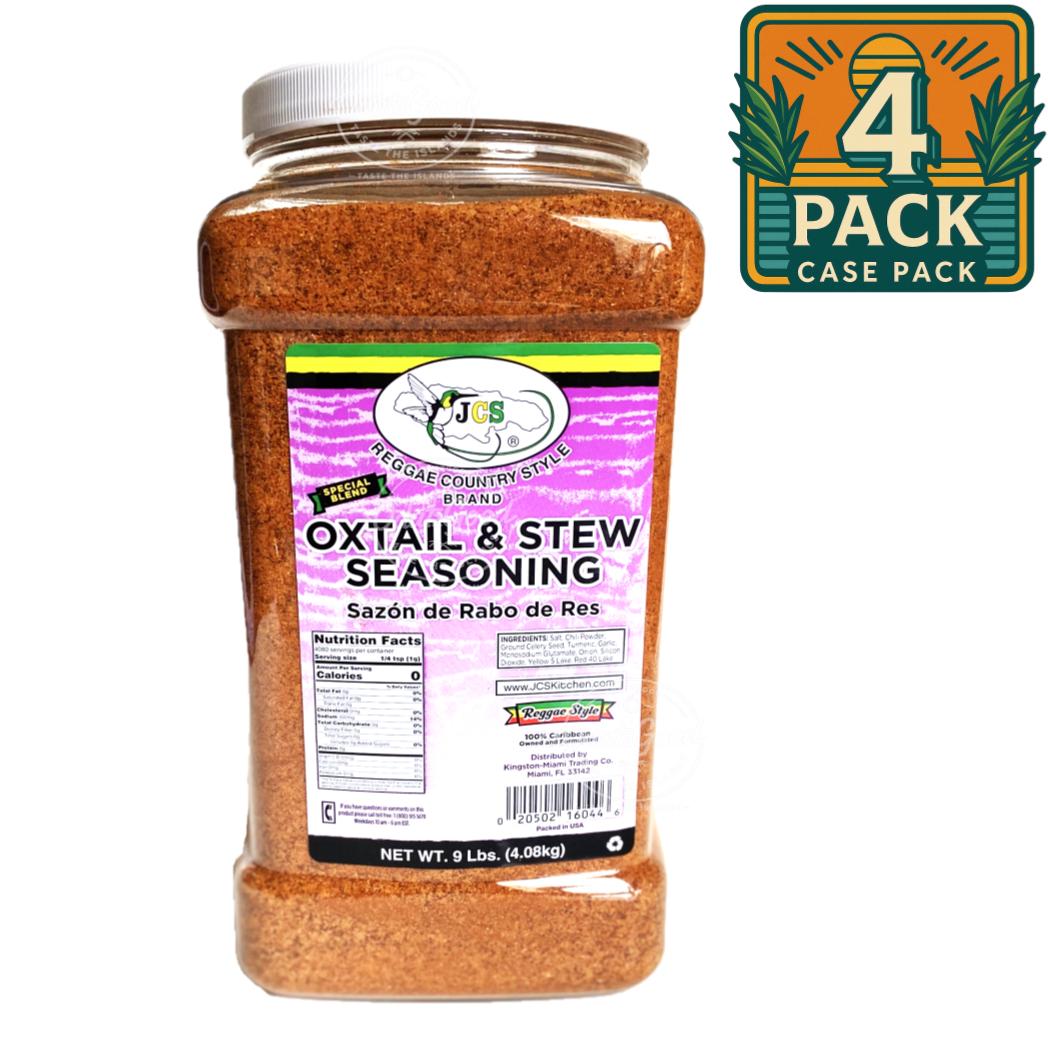 JCS Oxtail Seasoning 9lb Jug | (Bulk) Case Pack