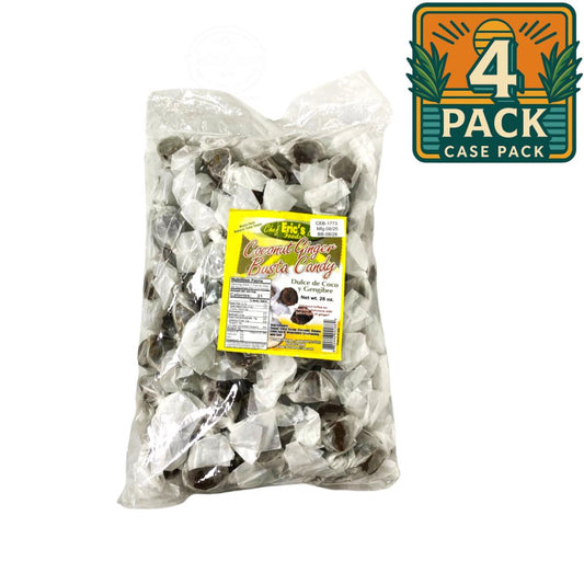 Chef Eric Coconut Ginger Busta Candy | 28oz (794g) | (Bulk) Case Pack
