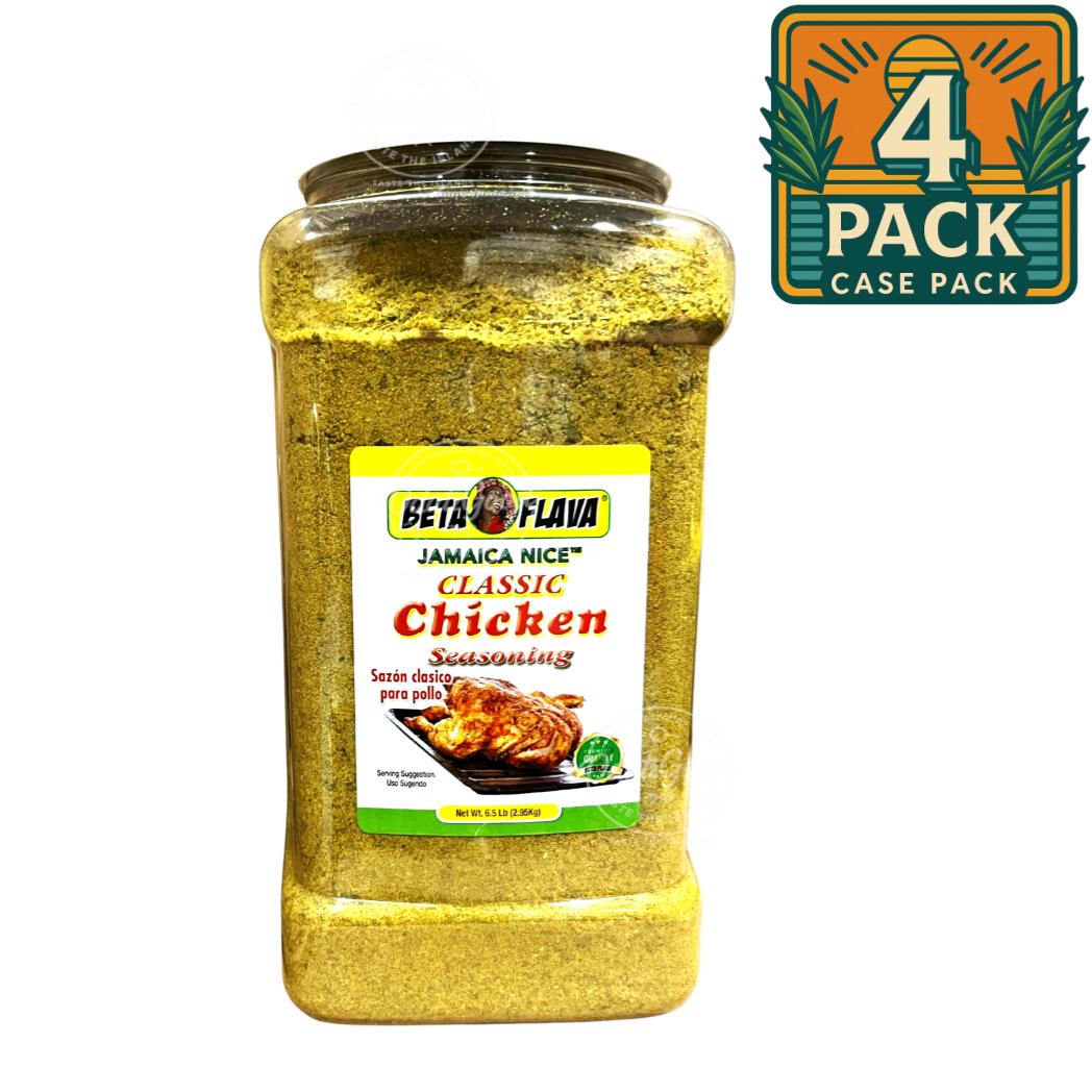 Beta Flava (Ocho Rios) Chicken Seasoning | 6 lb (2.72kg) | (Bulk) Case Pack