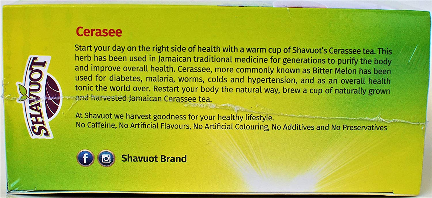 Shavuot Jamaican Cerasee Tea Pack of 12