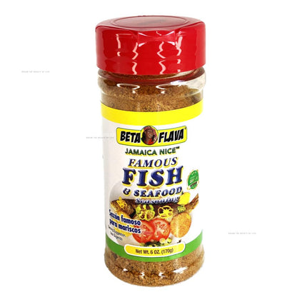 Beta Flava Fish Seasoning 6oz Pack of 1