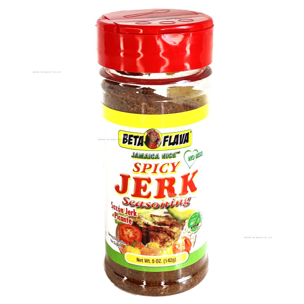 Beta Flava Spicy Jerk Seasoning 5oz Pack of 1